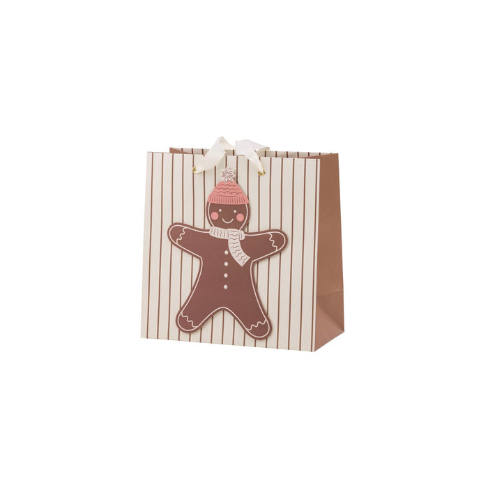 Gingerbread Holiday Gift Bags (Set of 3) - bubblegum market