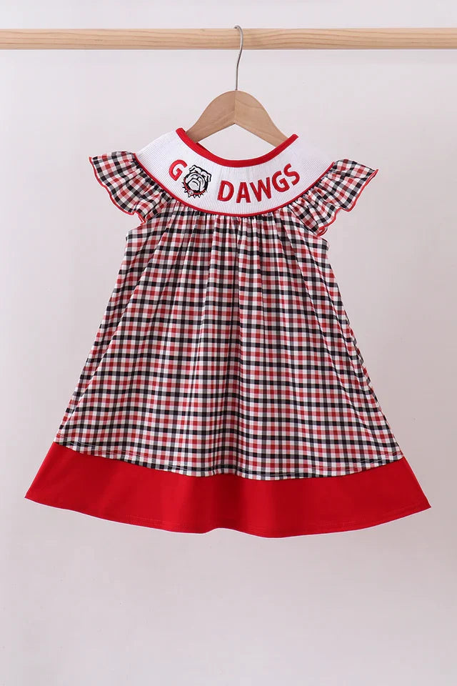 Go Dawgs Smocked Dress
