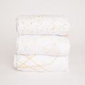 Nodnal Co Gold Bassinet Fitted Sheet Set - Premium Baby Bedding & Essentials
