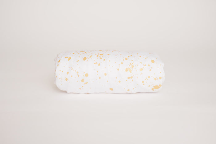 Nodnal Co Gold Speckled Changing Pad Cover - Premium Baby Bedding & Essentials