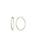 Anne Klein Gold-Tone Gold-Tone Hoop Earrings