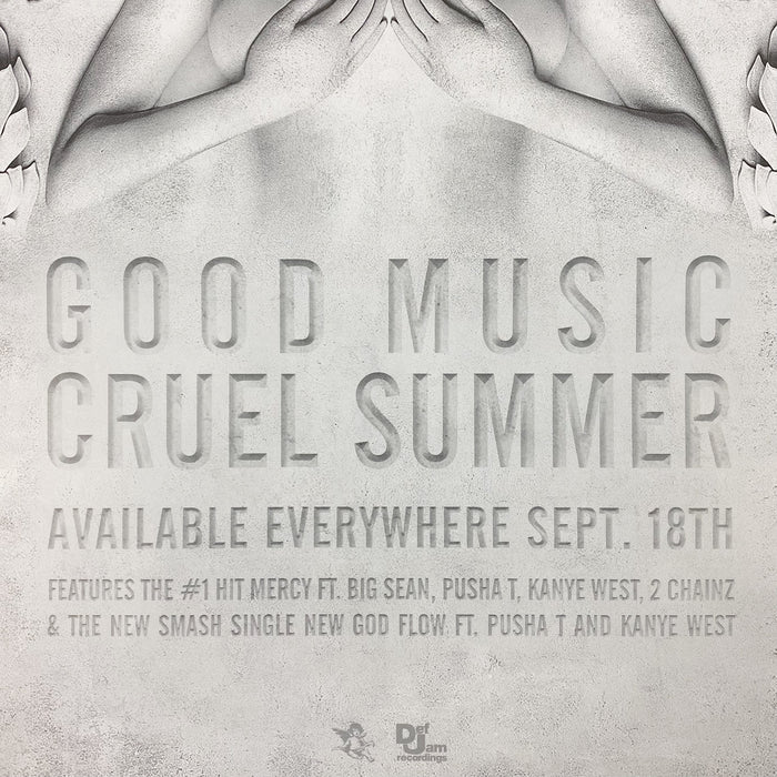 Good Music 2012 Cruel Summer Poster By Virgil Abloh