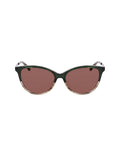 Anne Klein Olive Gradient Gradient Uplifting Rectangle Sunglasses