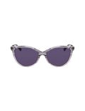 Anne Klein Grey Gradient Gradient Uplifting Rectangle Sunglasses