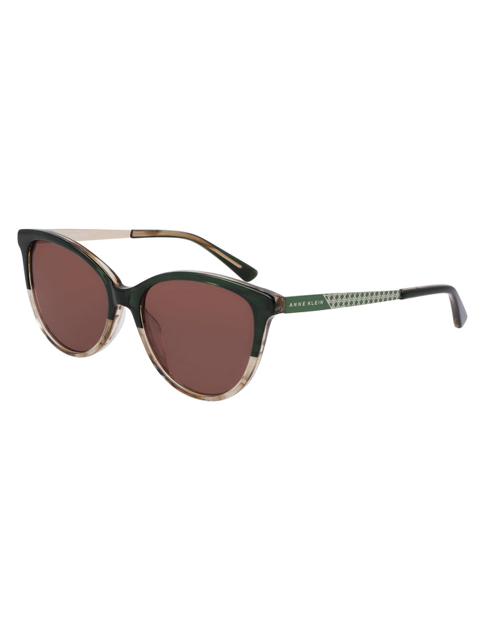 Anne Klein  Gradient Uplifting Rectangle Sunglasses