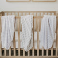 Nodnal Co Gray Patterned Toddler Bed Sheet Set - Premium Baby Bedding & Essentials