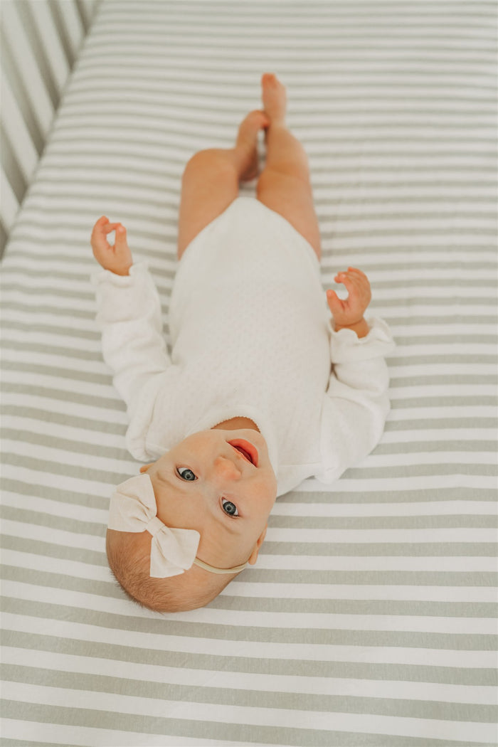 Nodnal Co Gray Patterned Toddler Bed Sheet Set - Premium Baby Bedding & Essentials