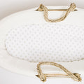 Nodnal Co Gray Polka Dot Bassinet Sheet - Premium Baby Bedding & Essentials