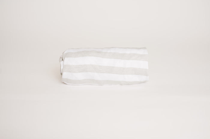 Nodnal Co Gray Stripe Changing Pad Cover - Premium Baby Bedding & Essentials