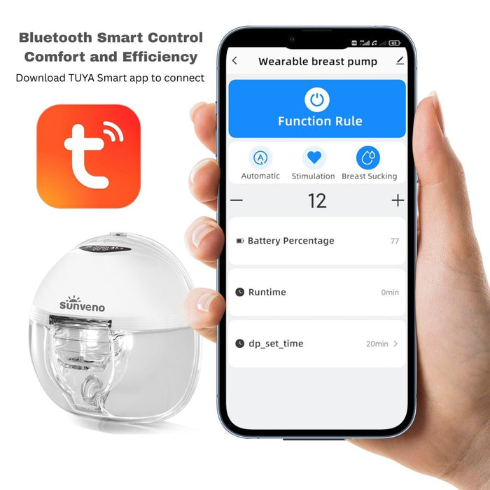 Hands-Free Wearable Electric Breast Pump Set
