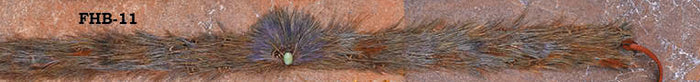 Hat Band Feather RN Green/Blue with Small Crown