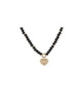 Anne Klein Gold Tone Heart Motif Pendant