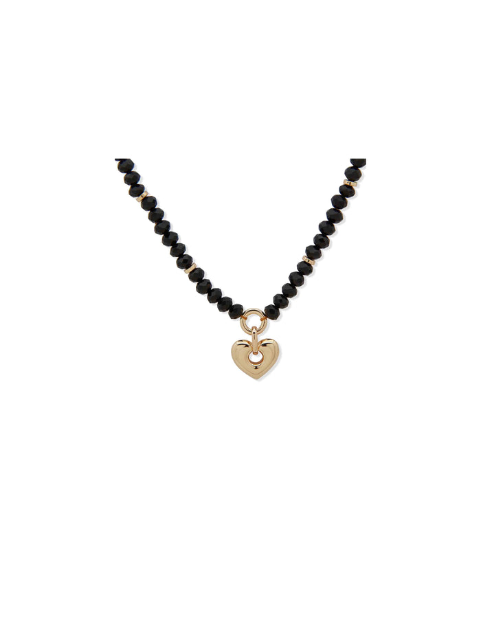 Anne Klein Gold Tone Heart Motif Pendant