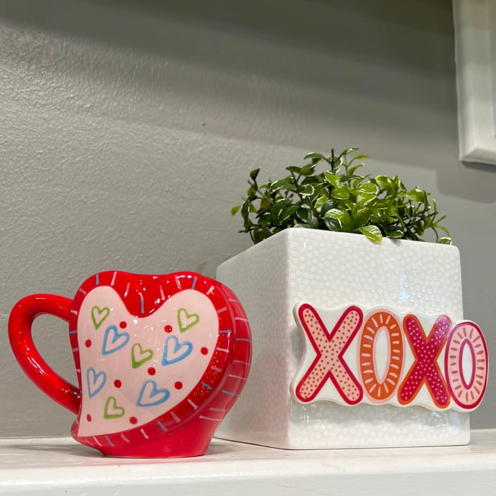 Heart Shaped Mug by Happy Everything!