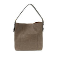 Hobo Handbag Mushroom/Black Handle