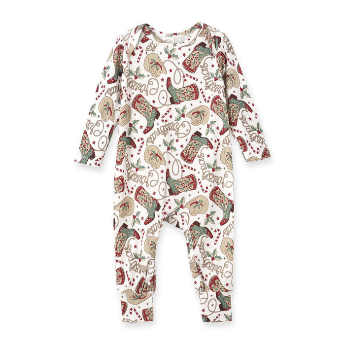 Holiday Hoedown Envelope Neck Romper