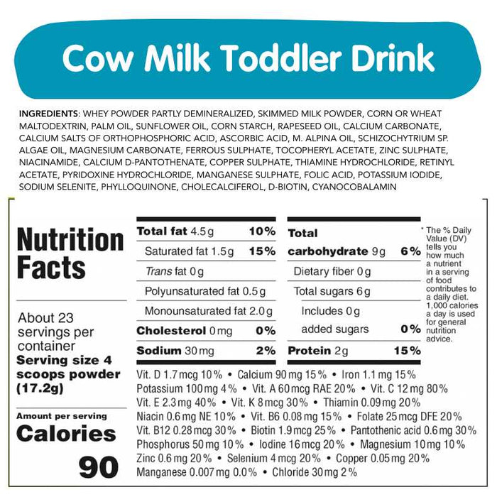 Holle Cow Milk Toddler Drink | Stage 3 (14 oz)