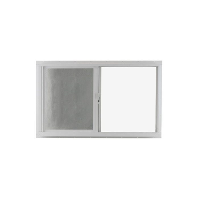 Horizontal Slider 36" x 24" Flush Window with Temper Glass, No Grid Back