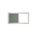 Horizontal Window 30" x 18" Double Pane Standard Glass Clear Front