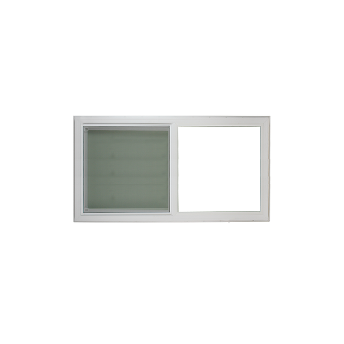 Horizontal Window 30" x 18" Double Pane Standard Glass Clear Front