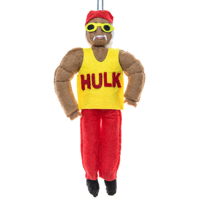 Hulk Hogan Felt Ornament