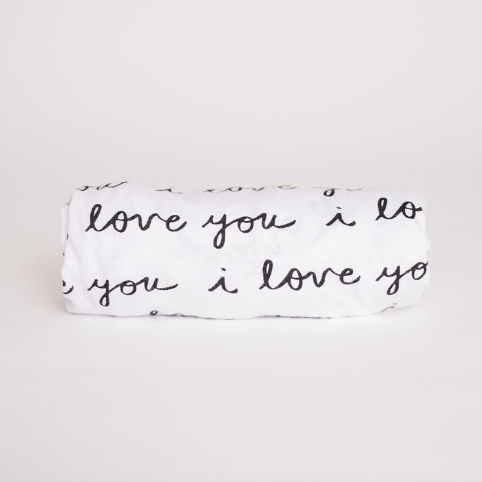 Nodnal Co "I Love You" Bassinet Sheet - Premium Baby Bedding & Essentials