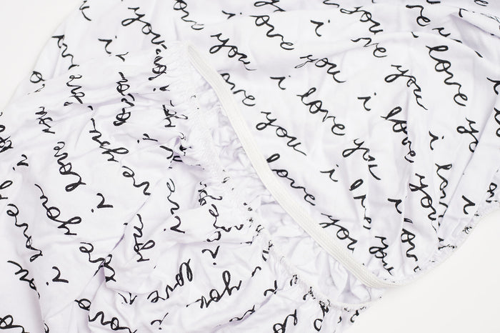 Nodnal Co "I Love You" Changing Pad Cover - Premium Baby Bedding & Essentials