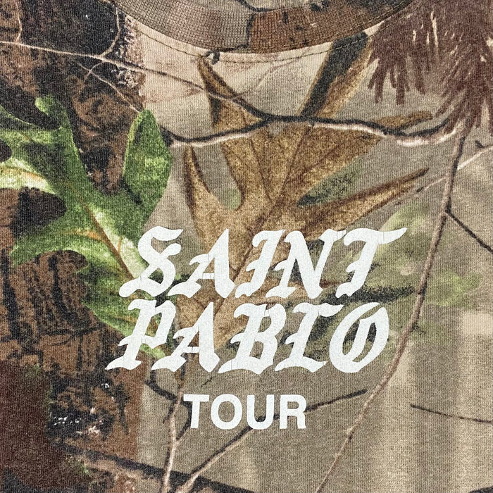 Saint Pablo Tour 2016 Unreleased Tee In Camo