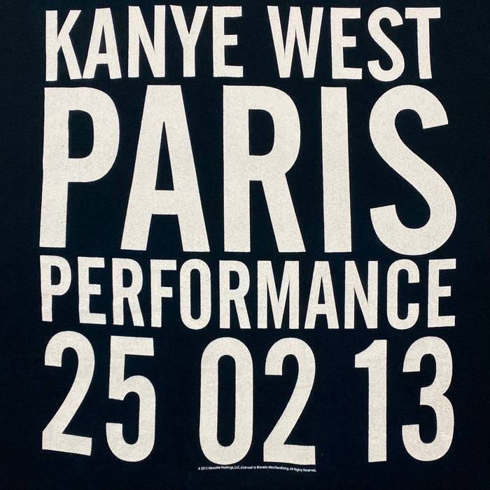 Kanye 2013 Paris Performance Tee By Virgil Abloh