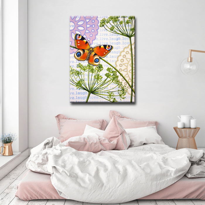 'In the Meadow No. 2' Wrapped Canvas Wall Art