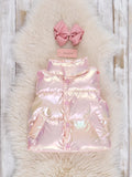 Iridescent Puffer Vest