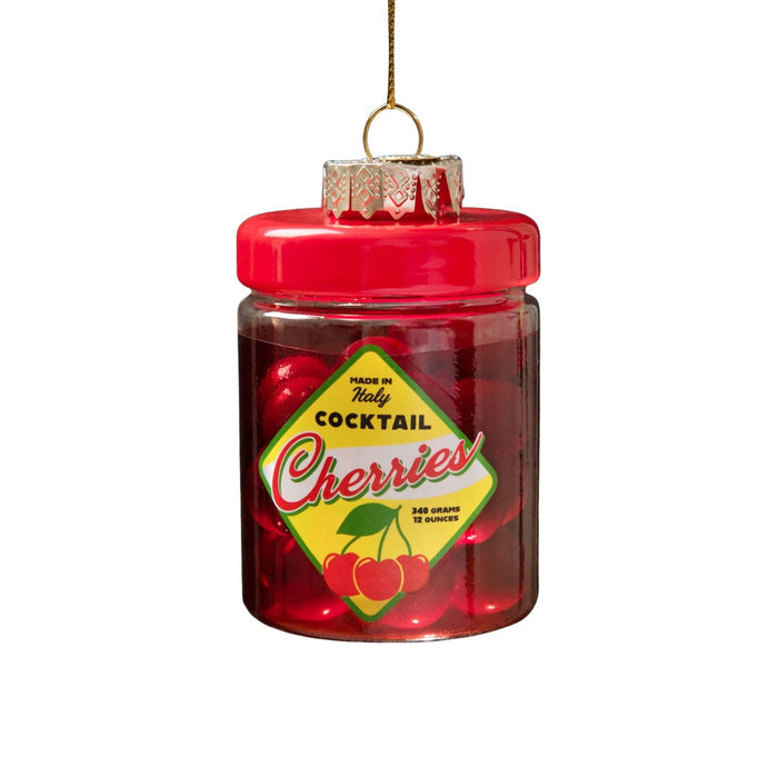 Jar of Cherries Ornament 4" - bubblegum market