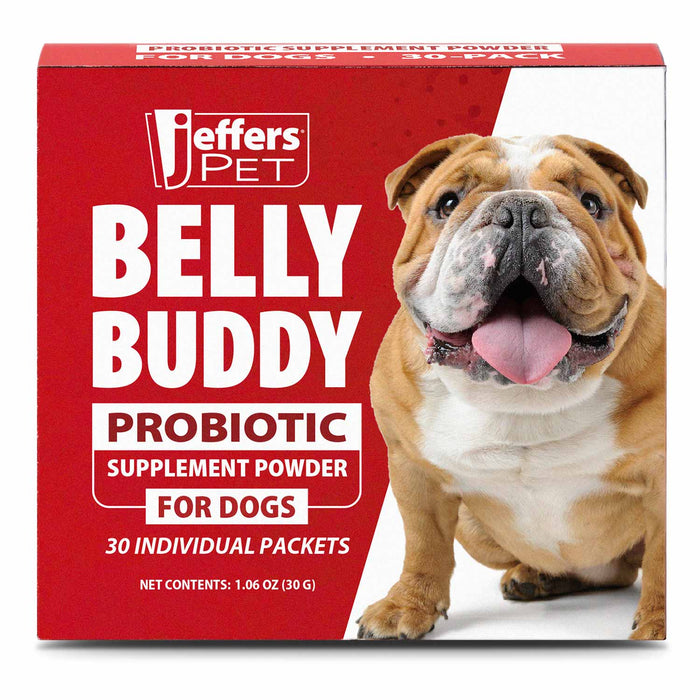 Jeffers BELLY BUDDY Probiotic Supplement Powder for Dogs