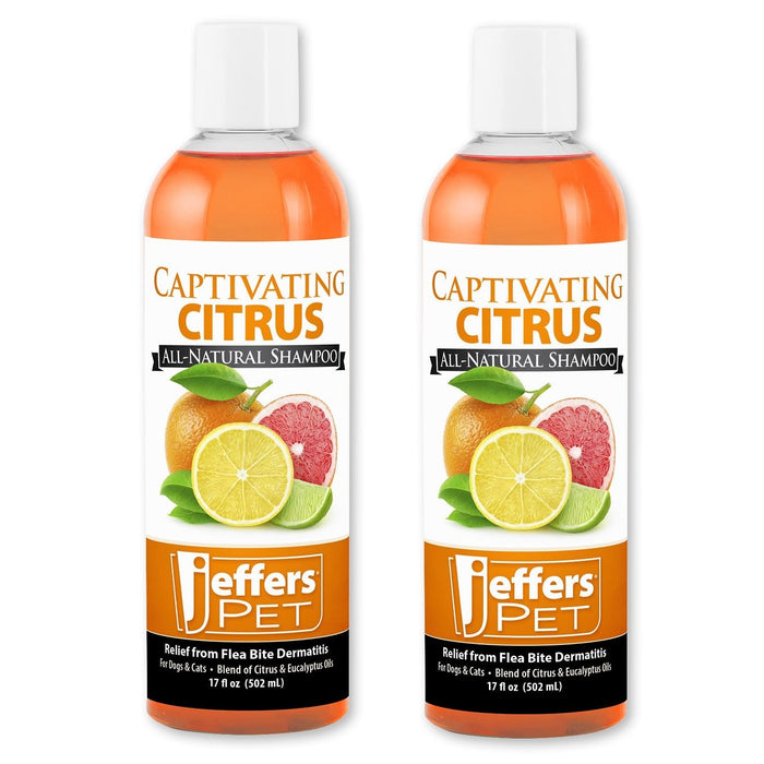 Jeffers Captivating Citrus All Natural Cat & Dog Shampoo