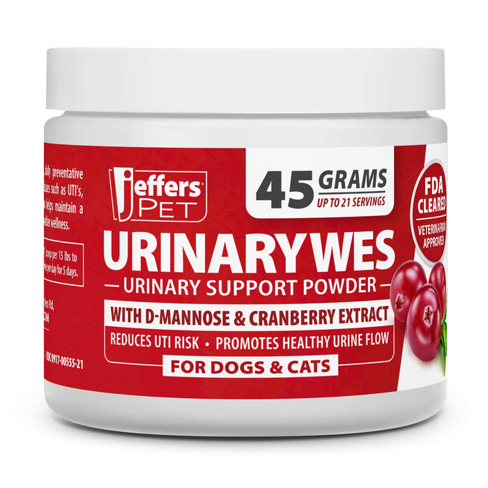 Jeffers Urinary Support Powder with D-Mannose for Cats & Dogs