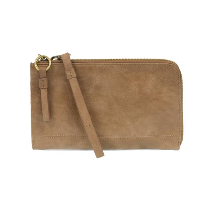 Karina Convertible Wristlet & Wallet - Sepia