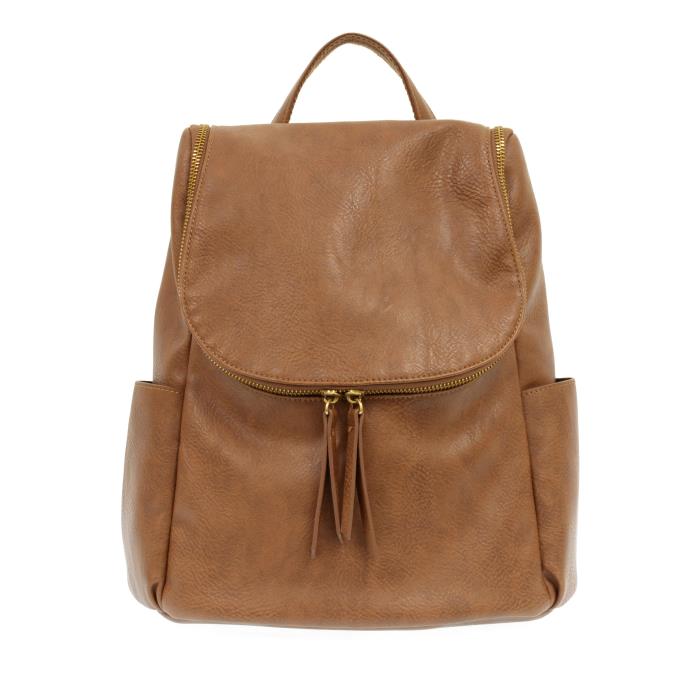 Kerri Side Pocket Backpack Saddle