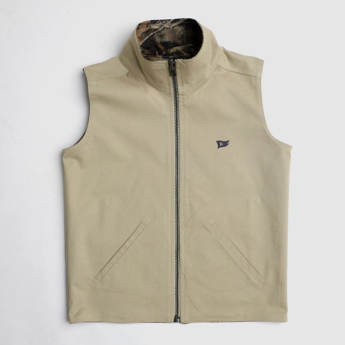 Khaki/Camo Reversible Vest
