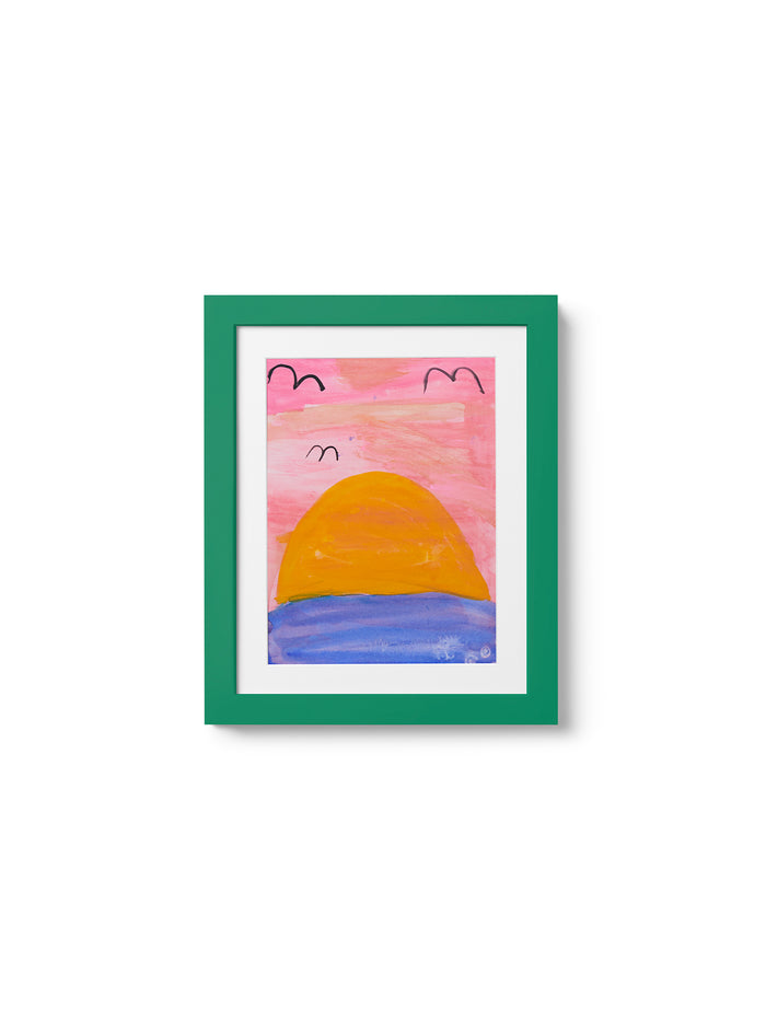 Kids Art Frame in Fern, 8.5x11 in | 22x28 cm
