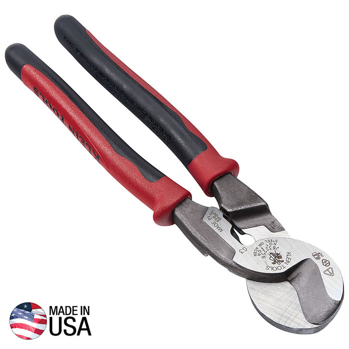 Klein Tools Journeyman™ J63225N  Journeyman™ High Leverage Cable Cutter with Stripping