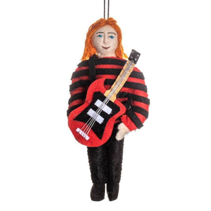 Kurt Cobain Felt Ornament - bubblegum market