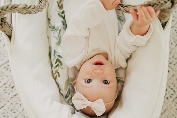 Nodnal Co Leafy Bassinet Sheet - Premium Baby Bedding & Essentials