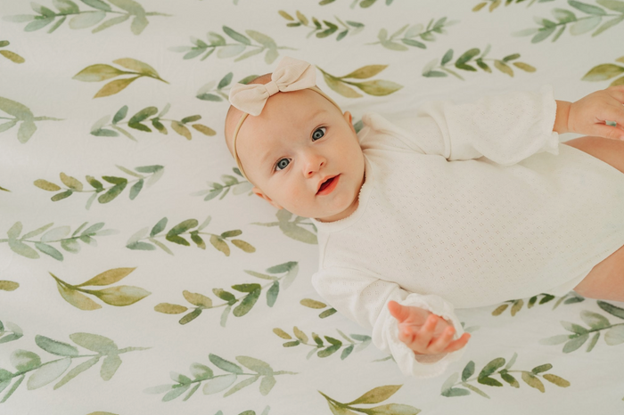 Nodnal Co Leafy Changing Pad Cover Set - Premium Baby Bedding & Essentials