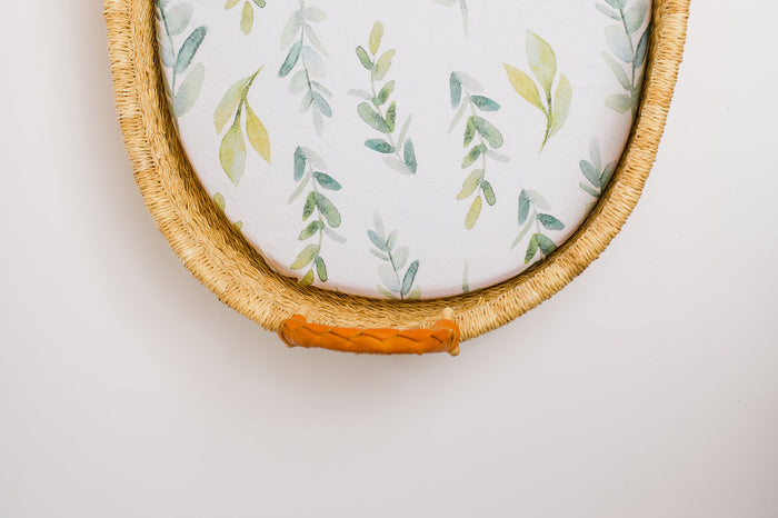 Nodnal Co Leafy Changing Pad Cover - Premium Baby Bedding & Essentials