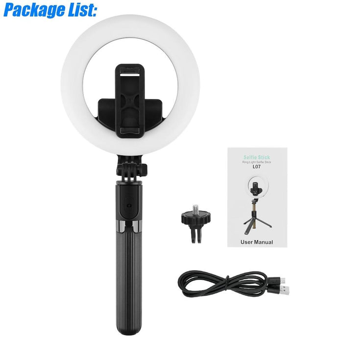 LED Selfie Ring Light with Tripod Stand for Selfie Makeup
