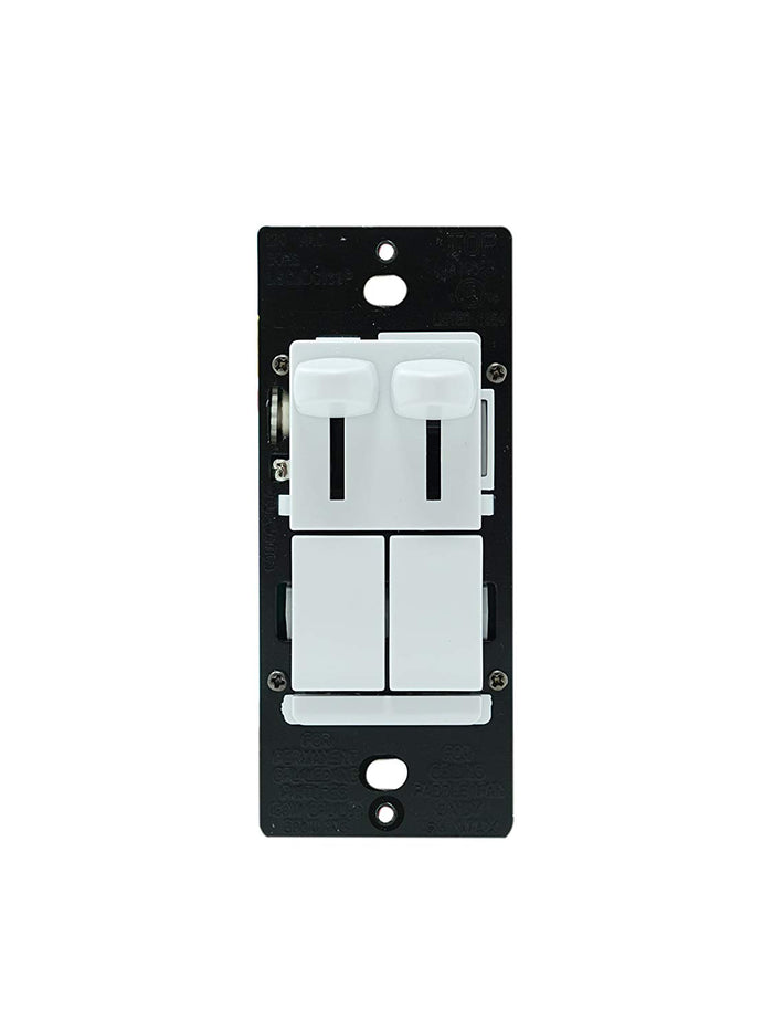 Legrand LSCLDC163PLACCV4 LED Dimmer and Fan Speed Control Switch