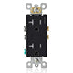 Leviton T5825-E 20 Amp Decora Tamper-Resistant Duplex Outlet/Receptacle, Grounding