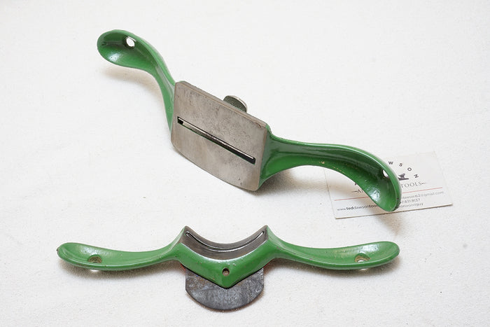 LIKE NEW KUNZ NO. 80 CABINET SCRAPER PLANE AND HOLLOW BODY SPOKESHAVE