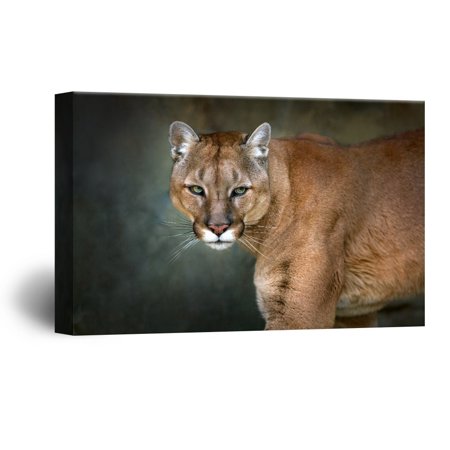 Lion Staring at The Front Modern Home Decor Ready to Hang - EK CHIC HOME