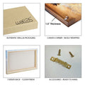 Lion Staring at The Front Modern Home Decor Ready to Hang - EK CHIC HOME